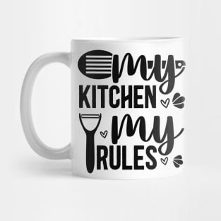 my kitchen my rules Mug